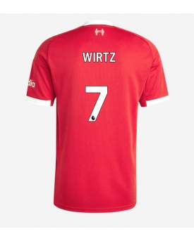 Billige Fotballdrakt Liverpool Florian Wirtz #7 Replika Hjemmedrakt 2025-26 Kortermet Billige Fotballdrakt Liverpool Florian Wirtz #7 Replika Hjemmedrakt 2025-26 Kortermet
